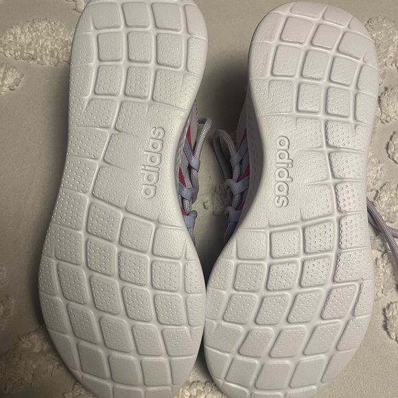 adidas Shoes - Adidas Cloudfoam Shoes - Lilac in color
